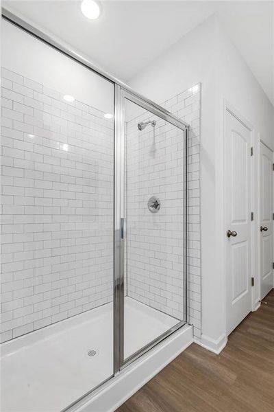 Close-up of interior finishes inside a home in Three Rivers, Rome (Image 9).