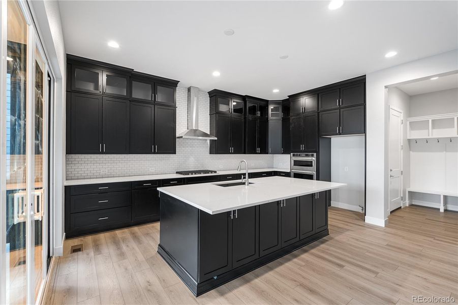 Furnished interior view inside a new home in Reflection at Solstice, Littleton (Image 17).