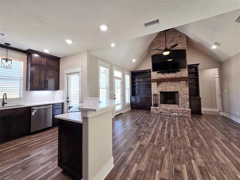 Furnished interior view inside a new home in , Van (Image 8). Furnished interior view inside a new home in , Van (Image 8).