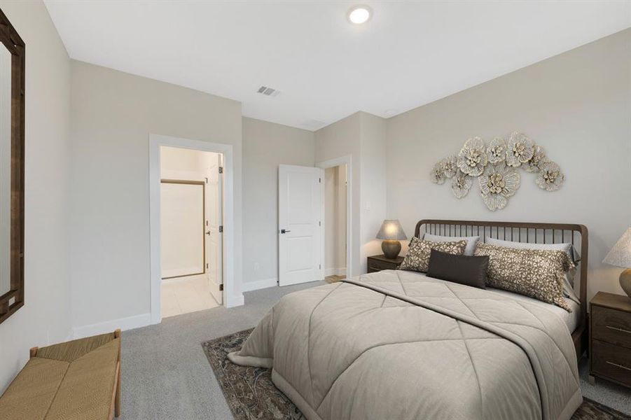 Furnished interior view inside a new home in Elevon, Lavon (Image 6).