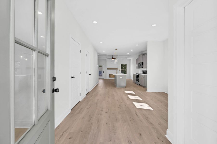 Representative unfurnished interior of a home built from the Montgomery by Rockwood Homes in New Hope Estates, Nashville (Image 13). Representative unfurnished interior of a home built from the Montgomery by Rockwood Homes in New Hope Estates, Nashville (Image 13).