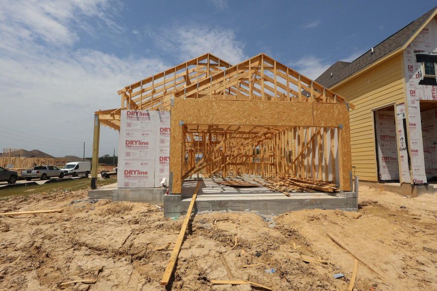 One-story home with 3bedrooms, 2 baths and 2 car garage