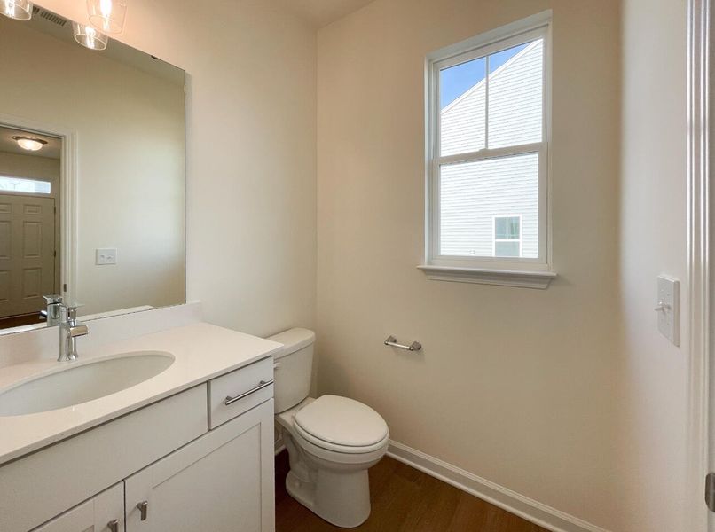Furnished interior view inside a new home in Bellevue Townhomes, Greenville (Image 5).