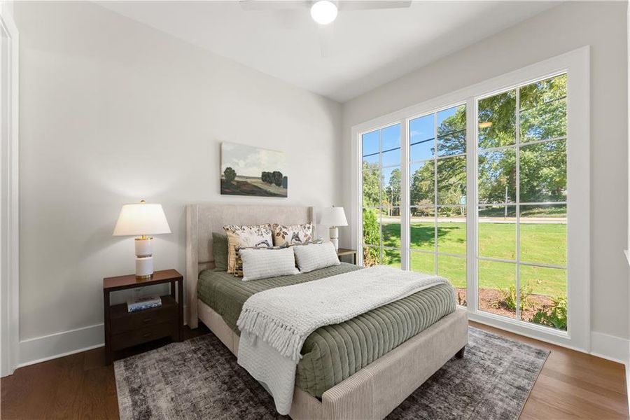 Furnished interior view inside a new home in , Gainesville (Image 31).