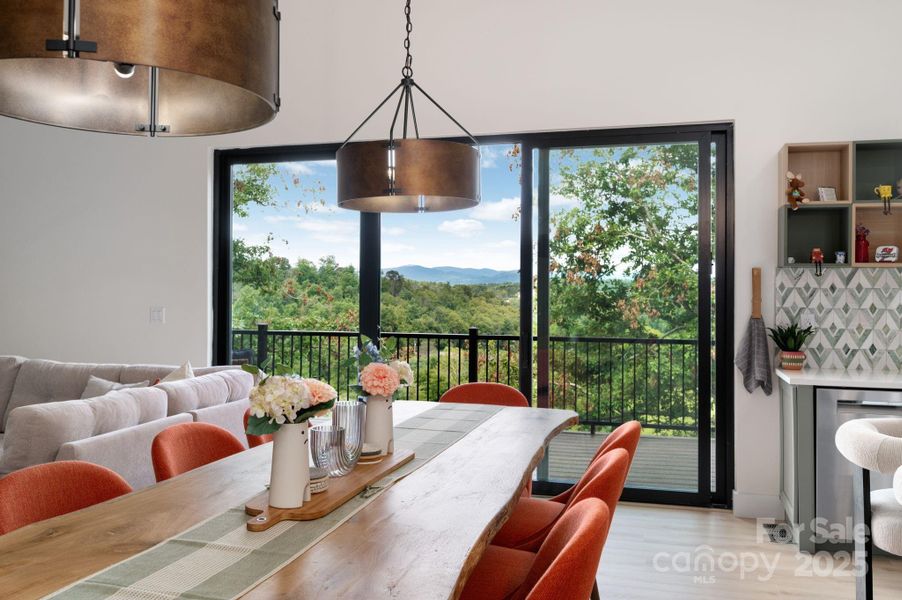 ...with Stunning Long Range Mountain Views