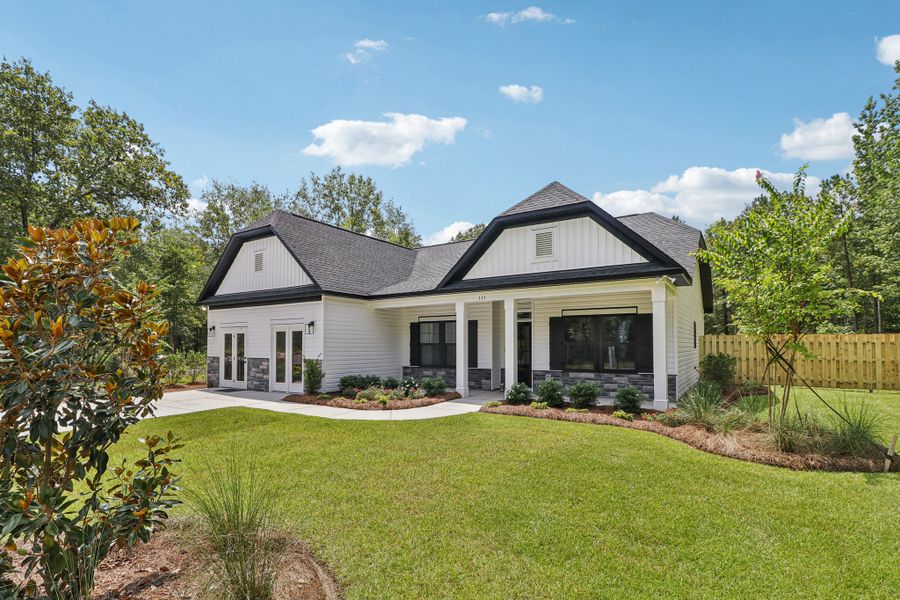 Representative exterior photo of a completed home built from the Wisteria II by Great Southern Homes in Lynbrook, Boiling Springs, SC (Image 41).