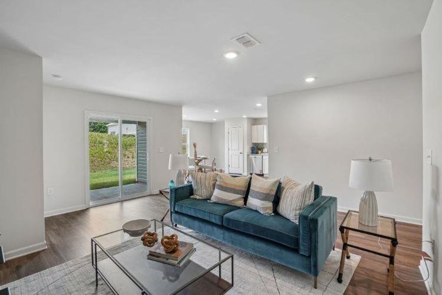 Furnished interior view inside a new home in Urban's Place, Chatsworth (Image 8). Furnished interior view inside a new home in Urban's Place, Chatsworth (Image 8).