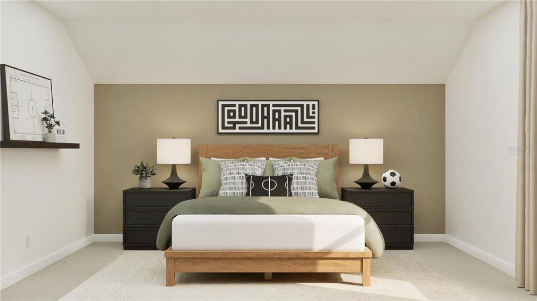 Furnished interior view inside a new home in Wellness Ridge: Classic Collection, Clermont (Image 8).