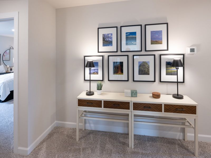 Furnished interior view inside a new home in Wexford Park, Fountain Inn (Image 11).