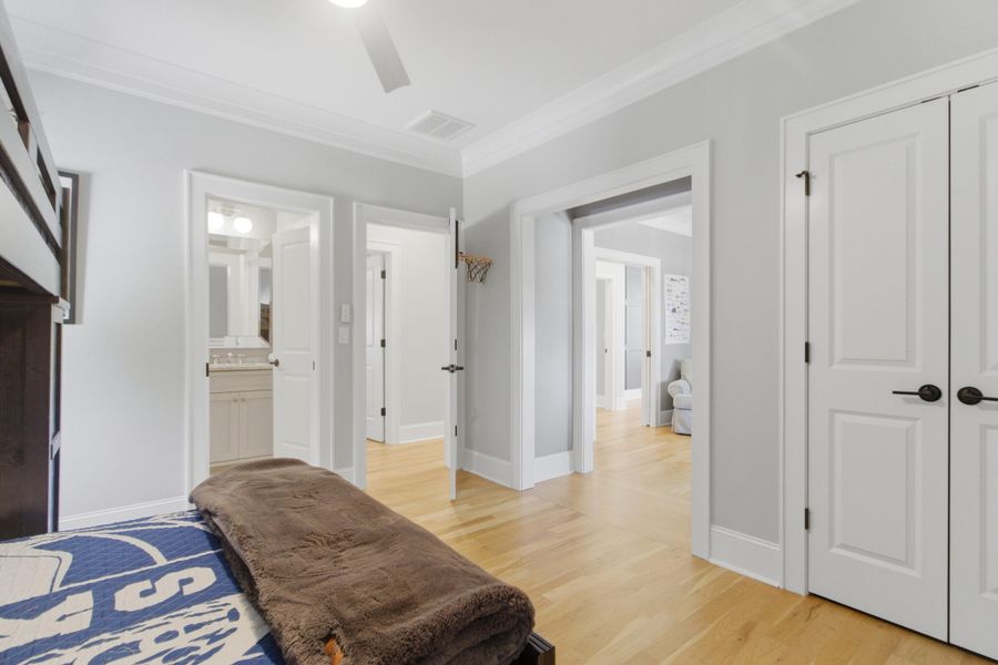 Furnished interior view inside a new home in , Mount Pleasant (Image 41).