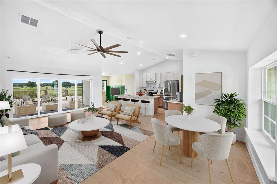 Furnished interior view inside a new home in , Branford (Image 9). Furnished interior view inside a new home in , Branford (Image 9).