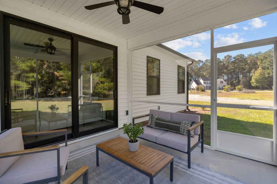 Representative furnished interior of a home built from the The Cherry Grove by Chesapeake Homes in Coastal Club of the Carolinas, Calabash (Image 34).