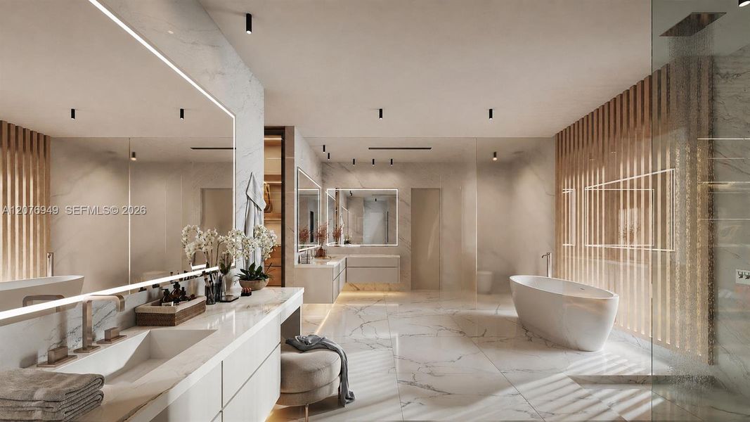 In-progress construction of a new home in , Coral Gables, FL (Image 3).