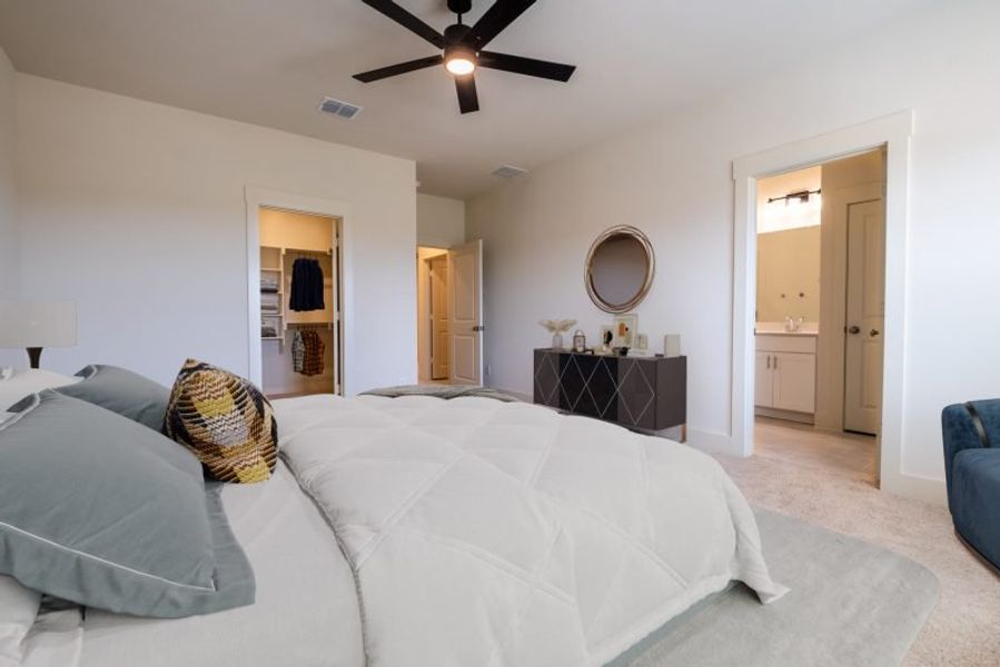 Furnished interior view inside a new home in Talia, Mesquite (Image 13).