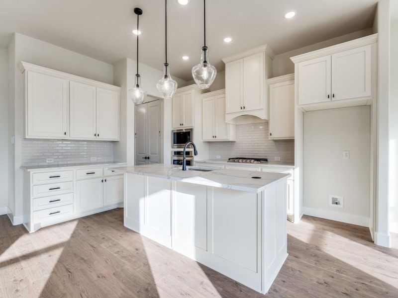 Furnished interior view inside a new home in Ladera Little Elm, Little Elm (Image 14).