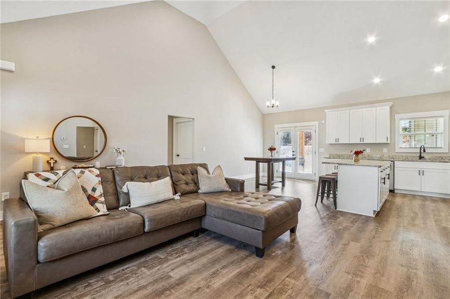 Furnished interior view inside a new home in , Maysville (Image 7).