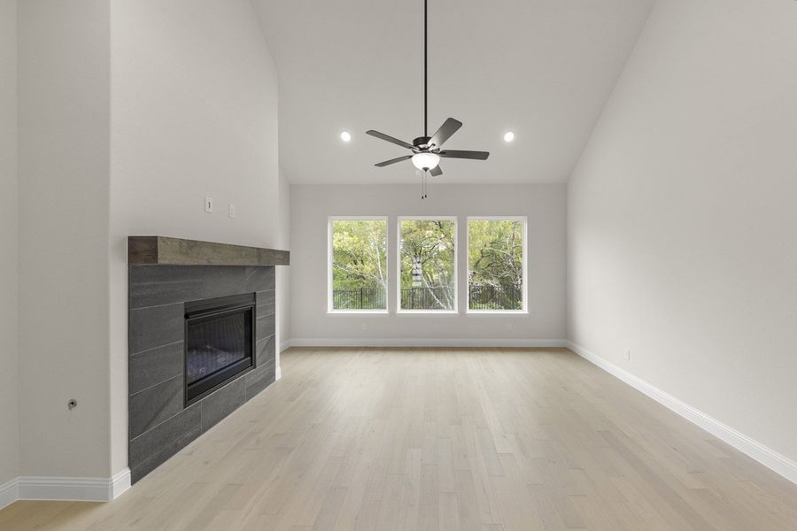 Representative unfurnished interior of a home built from the Preston by Pacesetter Homes in Park Hills, Rockwall (Image 22). Representative unfurnished interior of a home built from the Preston by Pacesetter Homes in Park Hills, Rockwall (Image 22).
