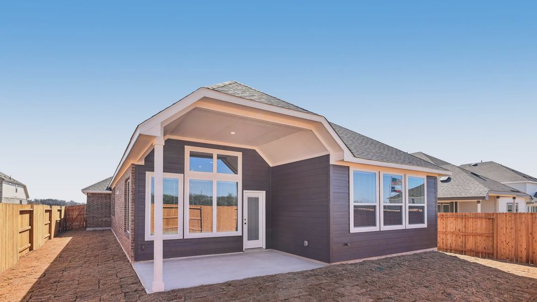 Representative exterior details of a home built from the Marshall by Chesmar Homes in Stream Waters, Seguin (Image 2). Representative exterior details of a home built from the Marshall by Chesmar Homes in Stream Waters, Seguin (Image 2).