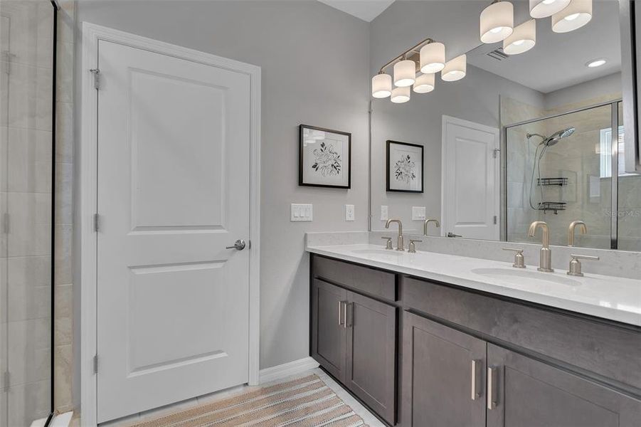 Furnished interior view inside a new home in , Nokomis (Image 15).