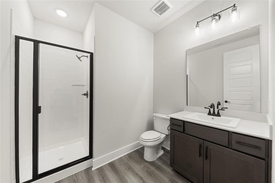 Furnished interior view inside a new home in Inspiration Collection 60 at Painted Tree, McKinney (Image 9). Furnished interior view inside a new home in Inspiration Collection 60 at Painted Tree, McKinney (Image 9).