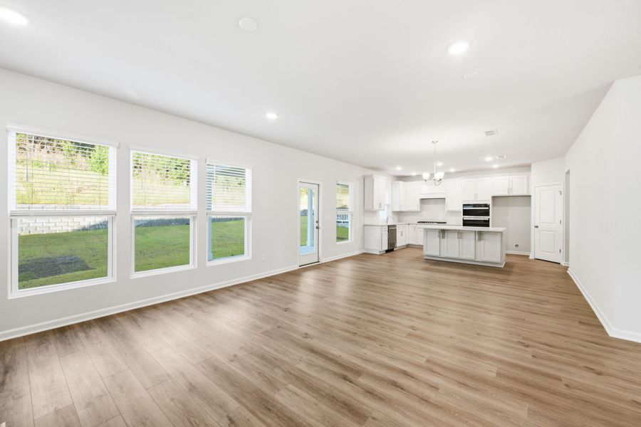Spacious, unfurnished interior of a new home in Grand Arbor, Blythewood (Image 23).