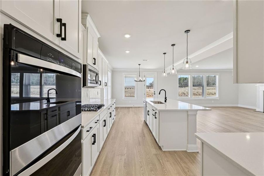 Furnished interior view inside a new home in River Pointe, Monroe (Image 15).