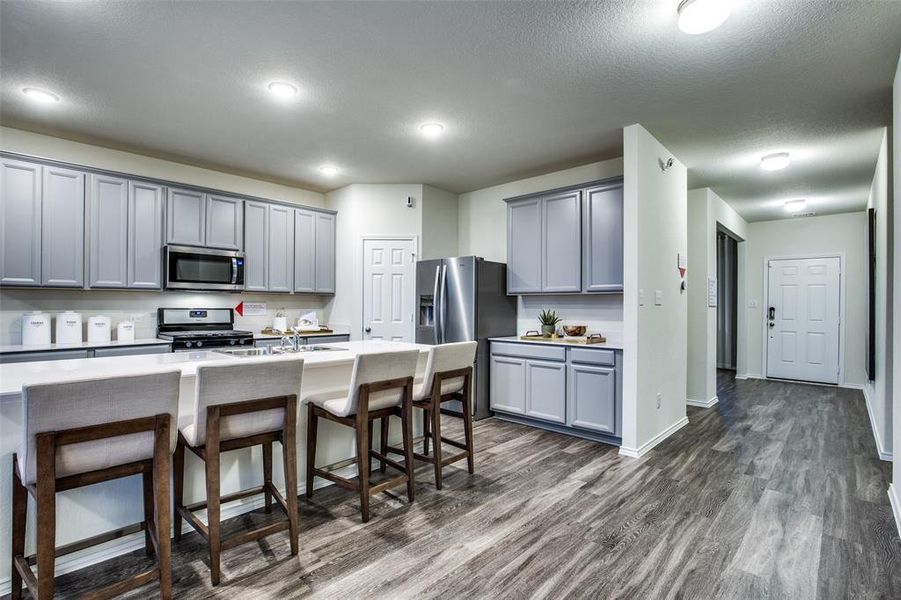 Images are of model home showcasing the floor plan.