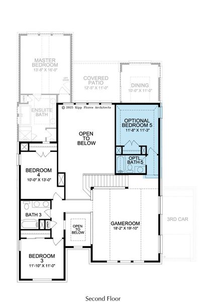 2D floor plan layout for the Alderidge by Landon Homes in Lexington Frisco, Frisco, TX (Image 6). 2D floor plan layout for the Alderidge by Landon Homes in Lexington Frisco, Frisco, TX (Image 6).