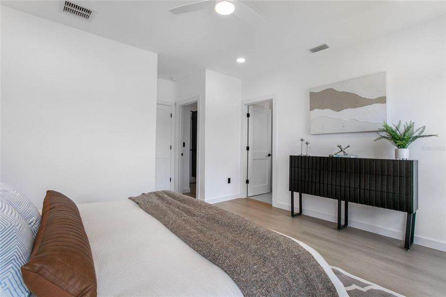 Furnished interior view inside a new home in , St. Petersburg (Image 17).