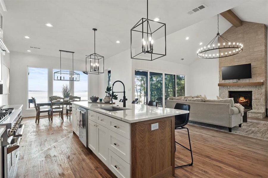 Furnished interior view inside a new home in , Leesburg (Image 36). Furnished interior view inside a new home in , Leesburg (Image 36).
