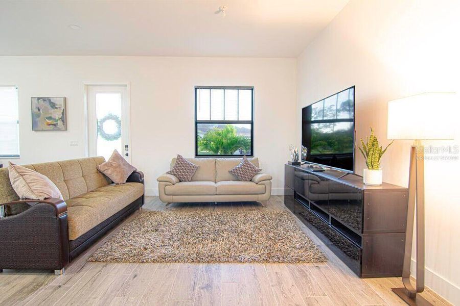Furnished interior view inside a new home in , Port Charlotte (Image 14). Furnished interior view inside a new home in , Port Charlotte (Image 14).