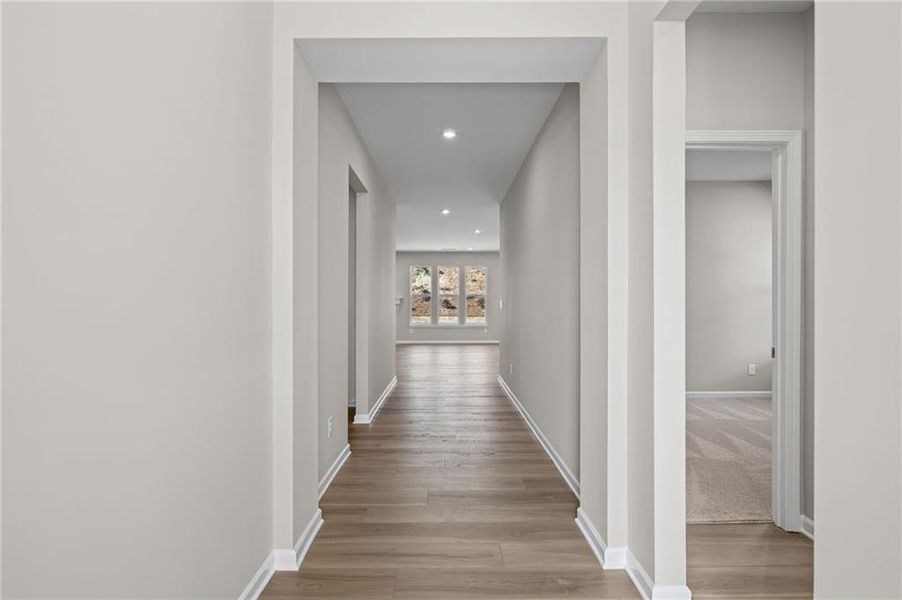 Spacious, unfurnished interior of a new home in Easton Park, Dallas (Image 33).