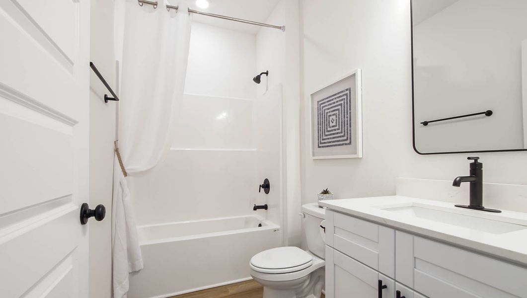 Furnished interior view inside a new home in Nellie Preserve, Santa Rosa Beach (Image 33).