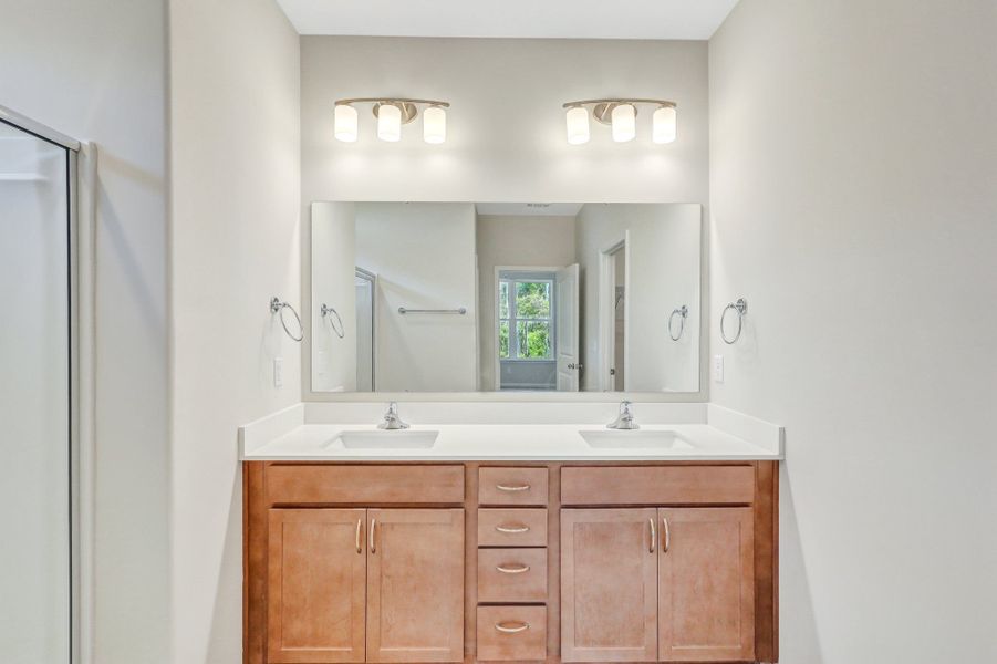 Representative furnished interior of a home built from the The Dublin by Smith Family Homes in Settlers Hammock, Kingsland (Image 22).