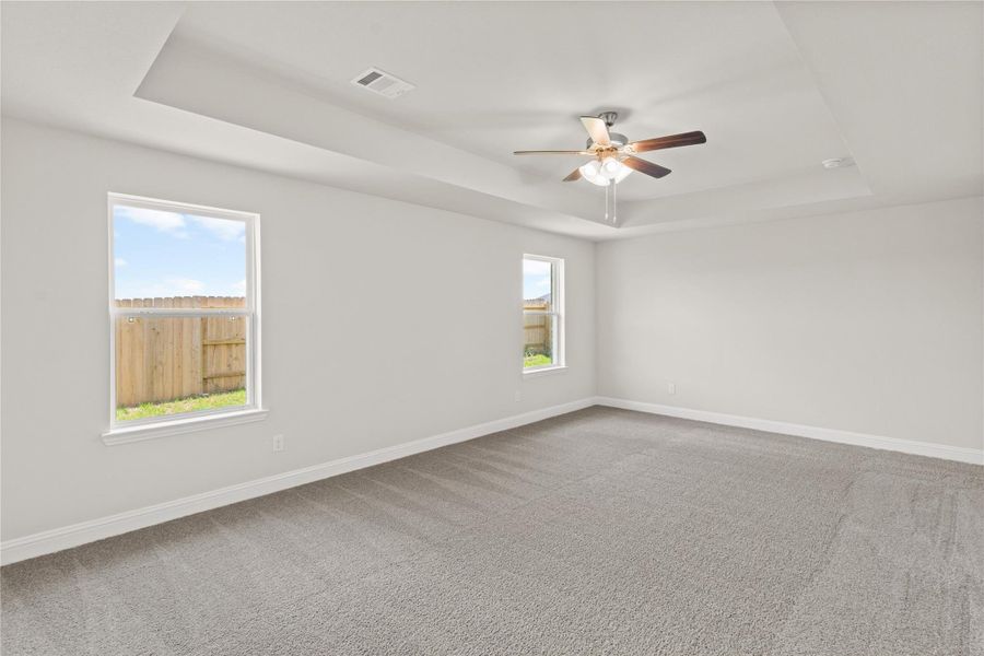 Spacious, unfurnished interior of a new home in River Ranch Trails, Dayton (Image 19). Spacious, unfurnished interior of a new home in River Ranch Trails, Dayton (Image 19).