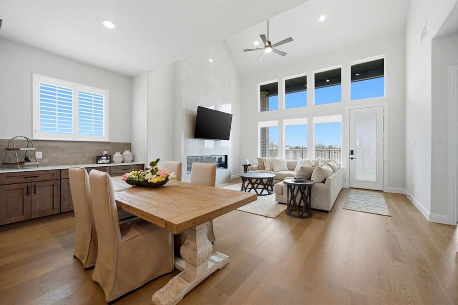 Furnished interior view inside a new home in , Royse City (Image 33). Furnished interior view inside a new home in , Royse City (Image 33).