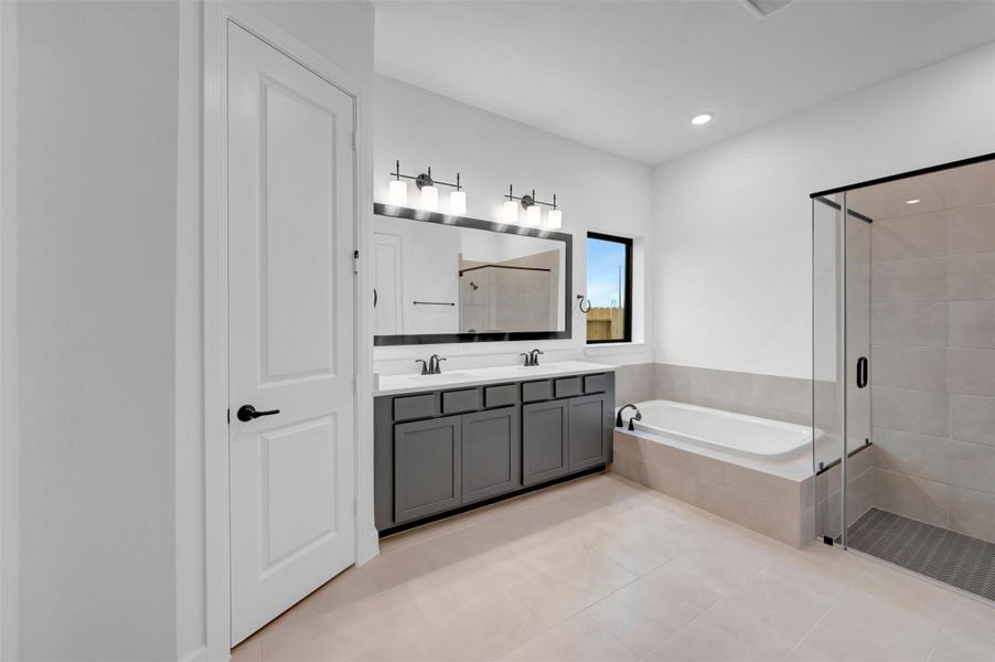 Furnished interior view inside a new home in Riceland 50’ Alley Load Homesites, Mont Belvieu (Image 6).