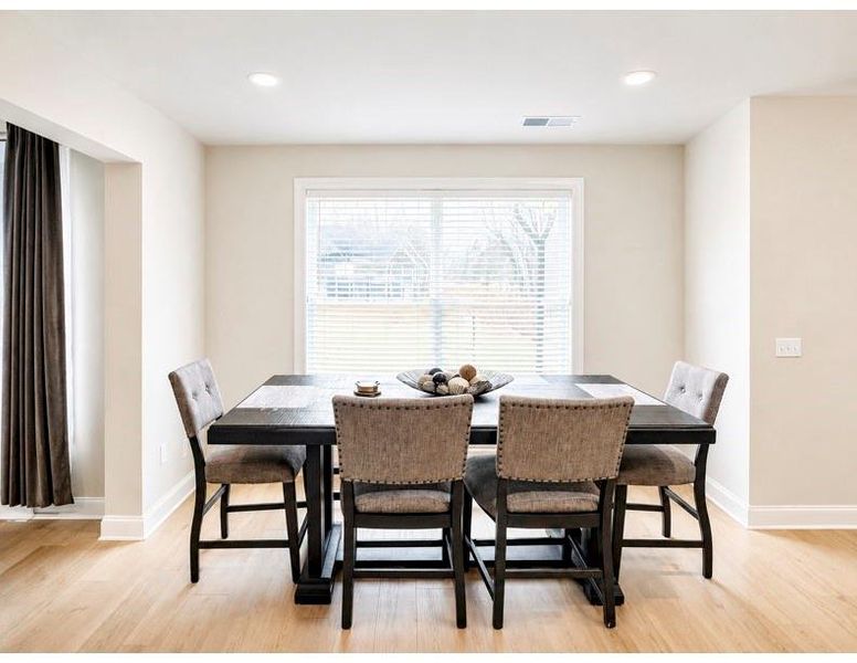 Furnished interior view inside a new home in , Atlanta (Image 9).
