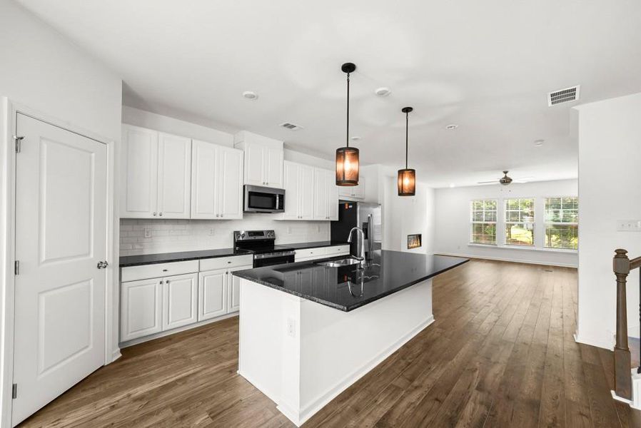 Furnished interior view inside a new home in Chandler Run, Tucker (Image 6).