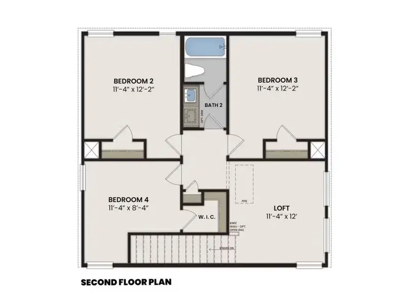 2D floor plan layout of this home in Heartland, Heartland, TX (Image 3). 2D floor plan layout of this home in Heartland, Heartland, TX (Image 3).