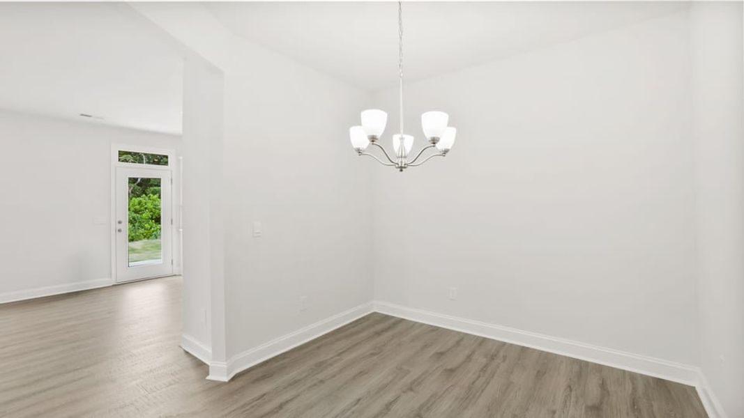 Spacious, unfurnished interior of a new home in Briargate, Fountain Inn (Image 17).