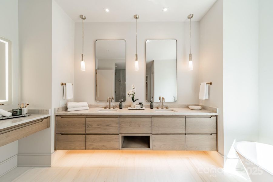 Furnished interior view inside a new home in , Cornelius (Image 14).