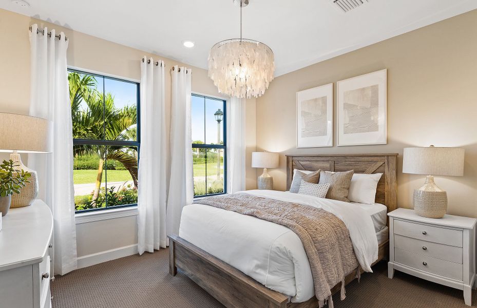 Large windows for added natural light