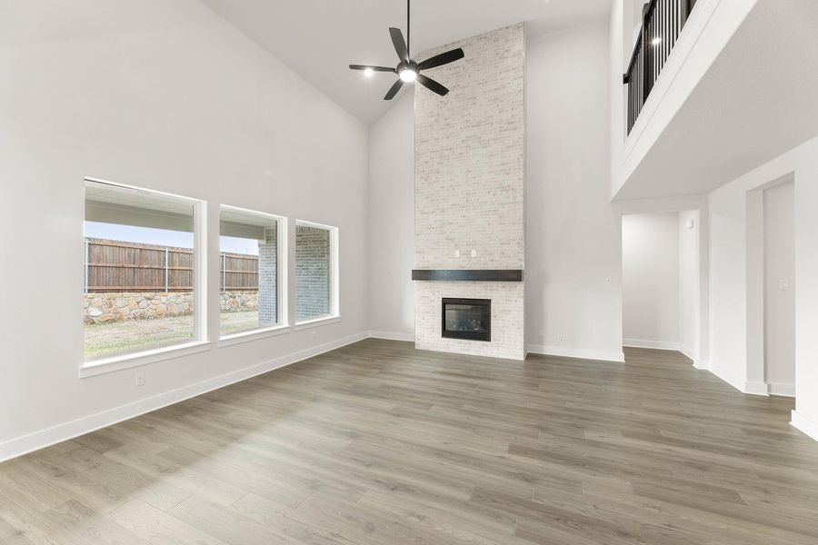Spacious, unfurnished interior of a new home in View at the Reserve, Mansfield (Image 14). Spacious, unfurnished interior of a new home in View at the Reserve, Mansfield (Image 14).
