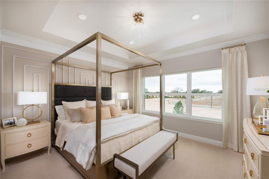Furnished interior view inside a new home in Lochside, Mount Dora (Image 12).