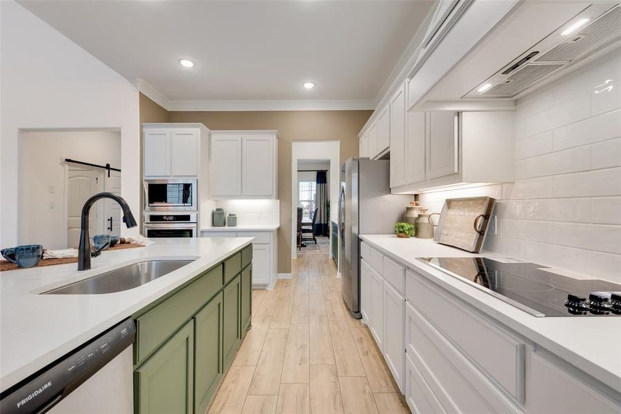 Furnished interior view inside a new home in Aero Vista, Caddo Mills (Image 7). Furnished interior view inside a new home in Aero Vista, Caddo Mills (Image 7).