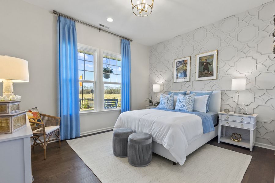Representative furnished interior of a home built from the Pembrooke by Taylor Morrison in River Falls, Tega Cay (Image 24).