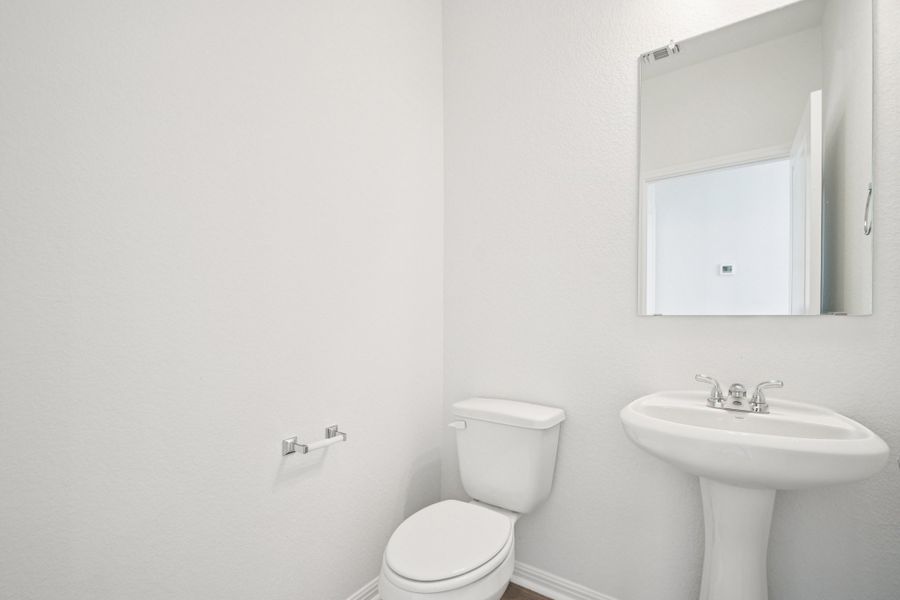 Furnished interior view inside a new home in Crosswinds, Kyle (Image 8).