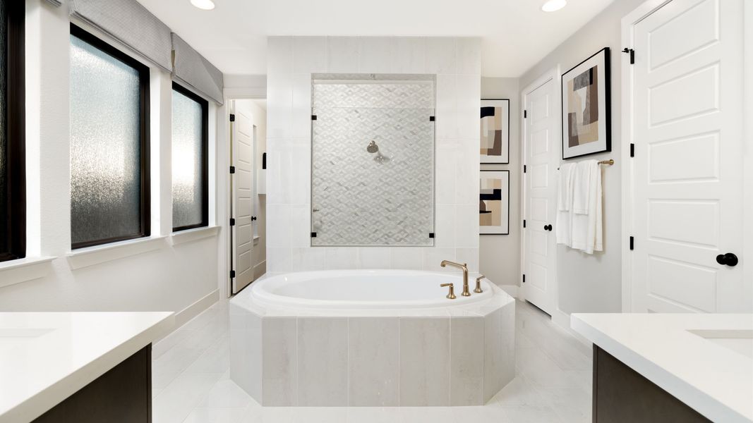 Representative furnished interior of a home built from the 2945W by Perry Homes in Avondale 40', Fate (Image 7).