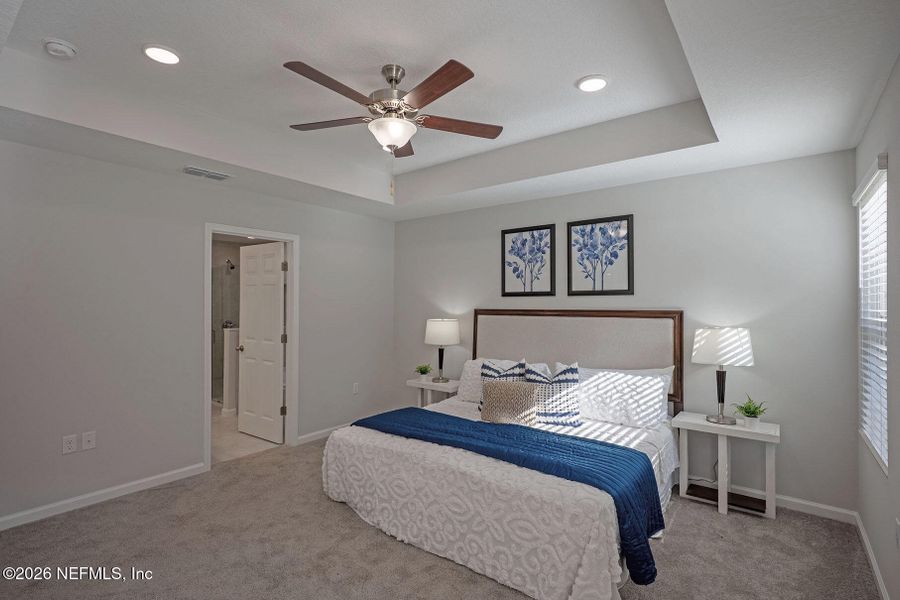 Furnished interior view inside a new home in , Jacksonville (Image 17).